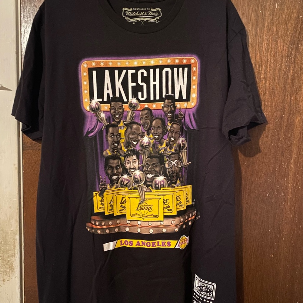 Mitchell&ness Lakers Showtime shirt